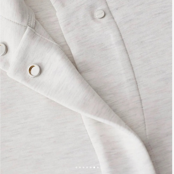 Varley Cream Belted Jacket - Picture 6 of 11